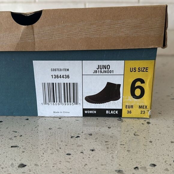 JBU by Jambu Women's Juno Black Ankle Bootie Zip Closure Casual Shoes Size 6 NWB - Picture 11 of 12